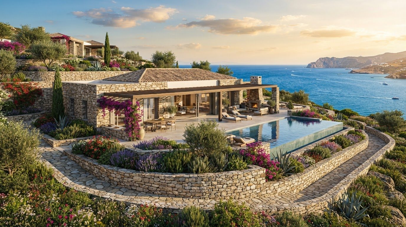 Landscape Design Concept 35 Luxurious Home Designs and Estates design concept visualisation photo. Images Created by www.Future-Home.Shop