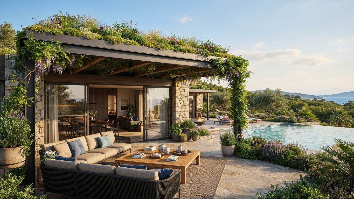 Pergola & Patio Concept 11 Pergolas & Patios futuristic concept visualisation futuristic. Images Created by www.Future-Home.Shop