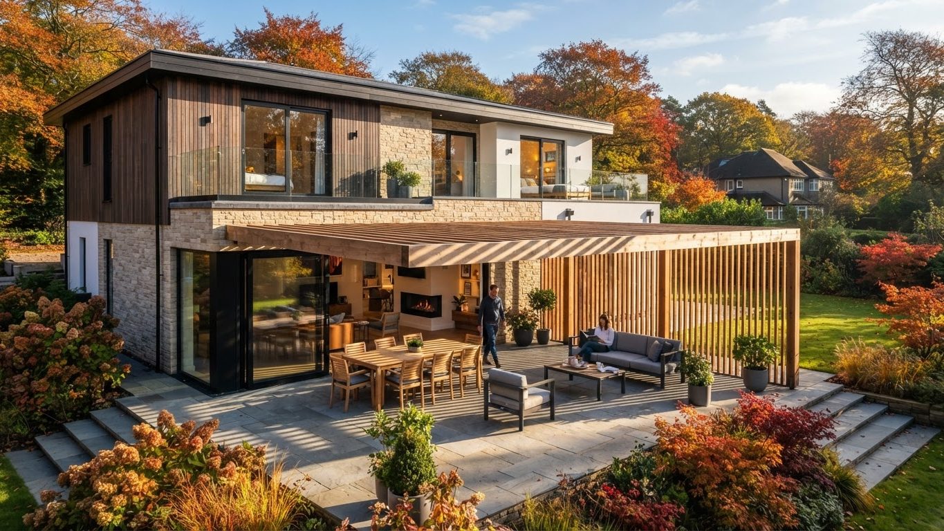 Pergola & Patio Concept 32 Pergolas & Patios futuristic concept visualisation futuristic. Images Created by www.Future-Home.Shop
