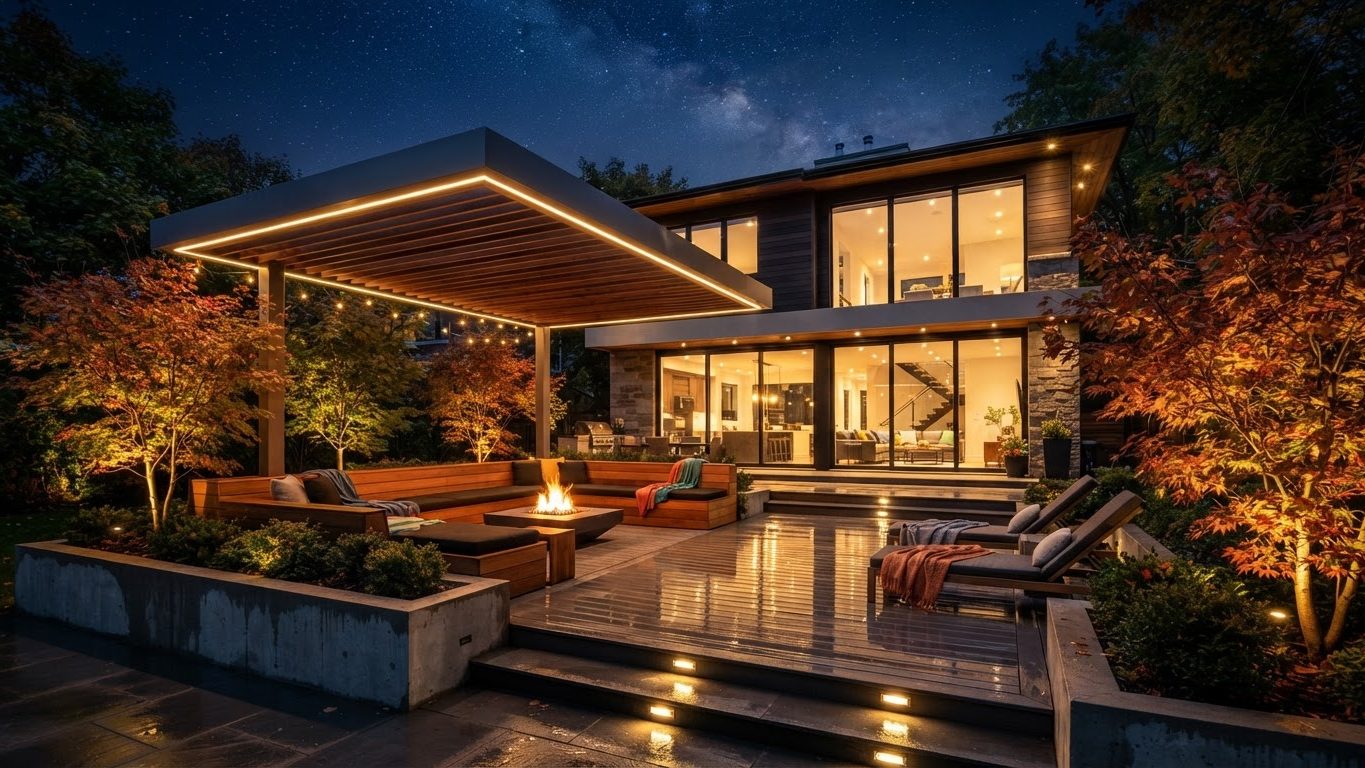 Pergola & Patio Concept 37 Pergolas & Patios futuristic concept visualisation futuristic. Images Created by www.Future-Home.Shop