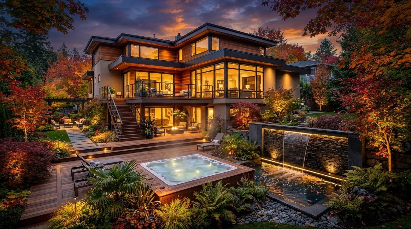 Futuristic Backyard Concept 28 Home Designs design concept visualisation photo futuristic neon. Images Created by www.Future-Home.Shop