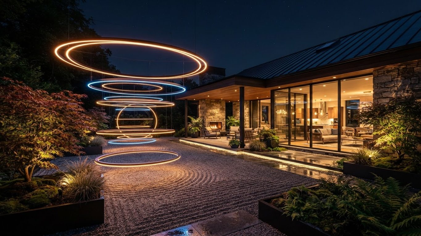 Visionary Custom Concept 16 Home Designs design concept visualisation photo futuristic neon. Images Created by www.Future-Home.Shop