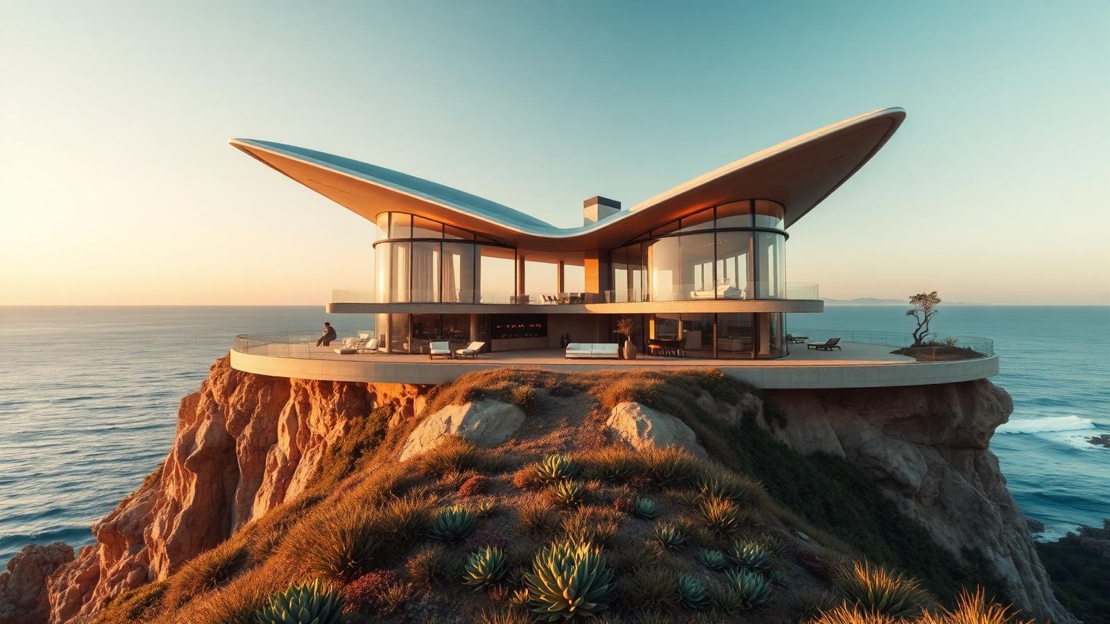 Bh 15 Beach House Designs design concept visualisation photo futuristic neon lit. Images Created by www.Future-Home.Shop