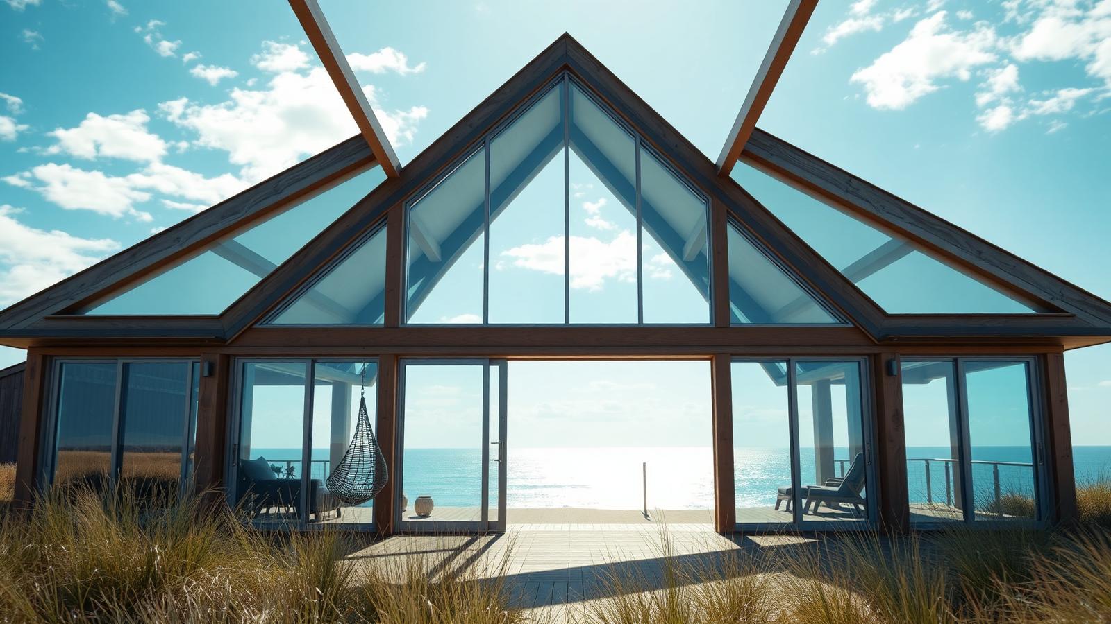 Bh 20 Beach House Designs design concept visualisation photo futuristic neon lit. Images Created by www.Future-Home.Shop