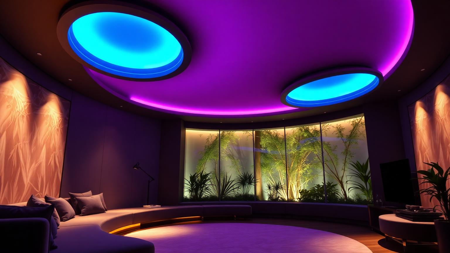 Ft2 03 Home Designs design concept visualisation photo futuristic neon lit future. Images Created by www.Future-Home.Shop