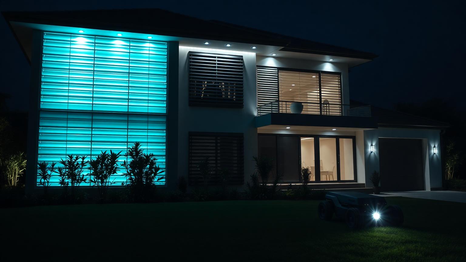 Ft6 02 Home Designs design concept visualisation photo futuristic neon lit future. Images Created by www.Future-Home.Shop