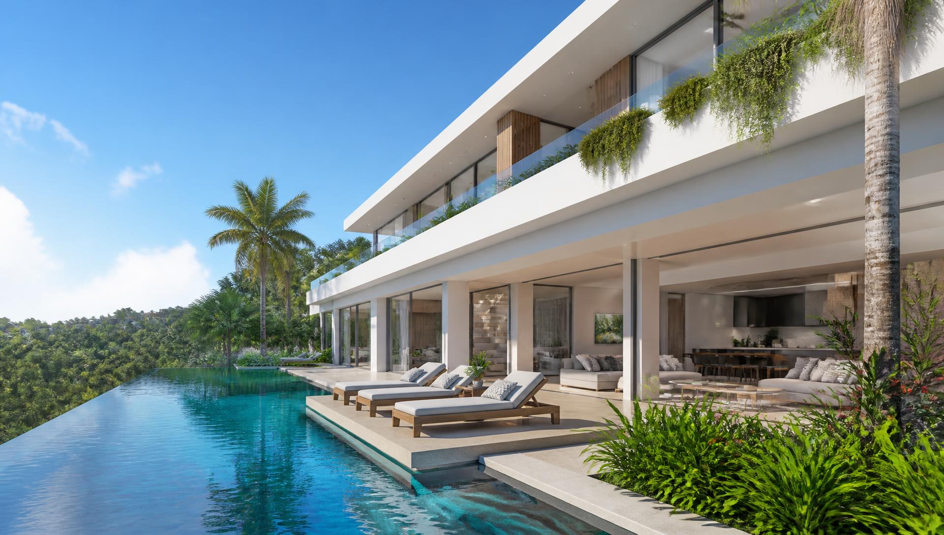 P1 Right Luxurious Home Designs and Estates design concept visualisation photo futuristic. Images Created by www.Future-Home.Shop