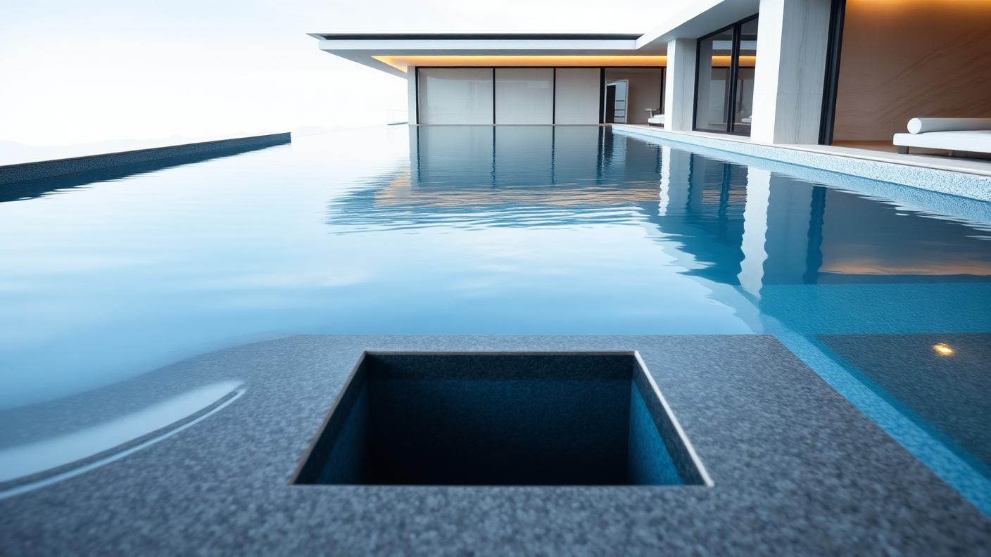 Pc 08 Pool Designs design concept visualisation photo futuristic neon lit future. Images Created by www.Future-Home.Shop