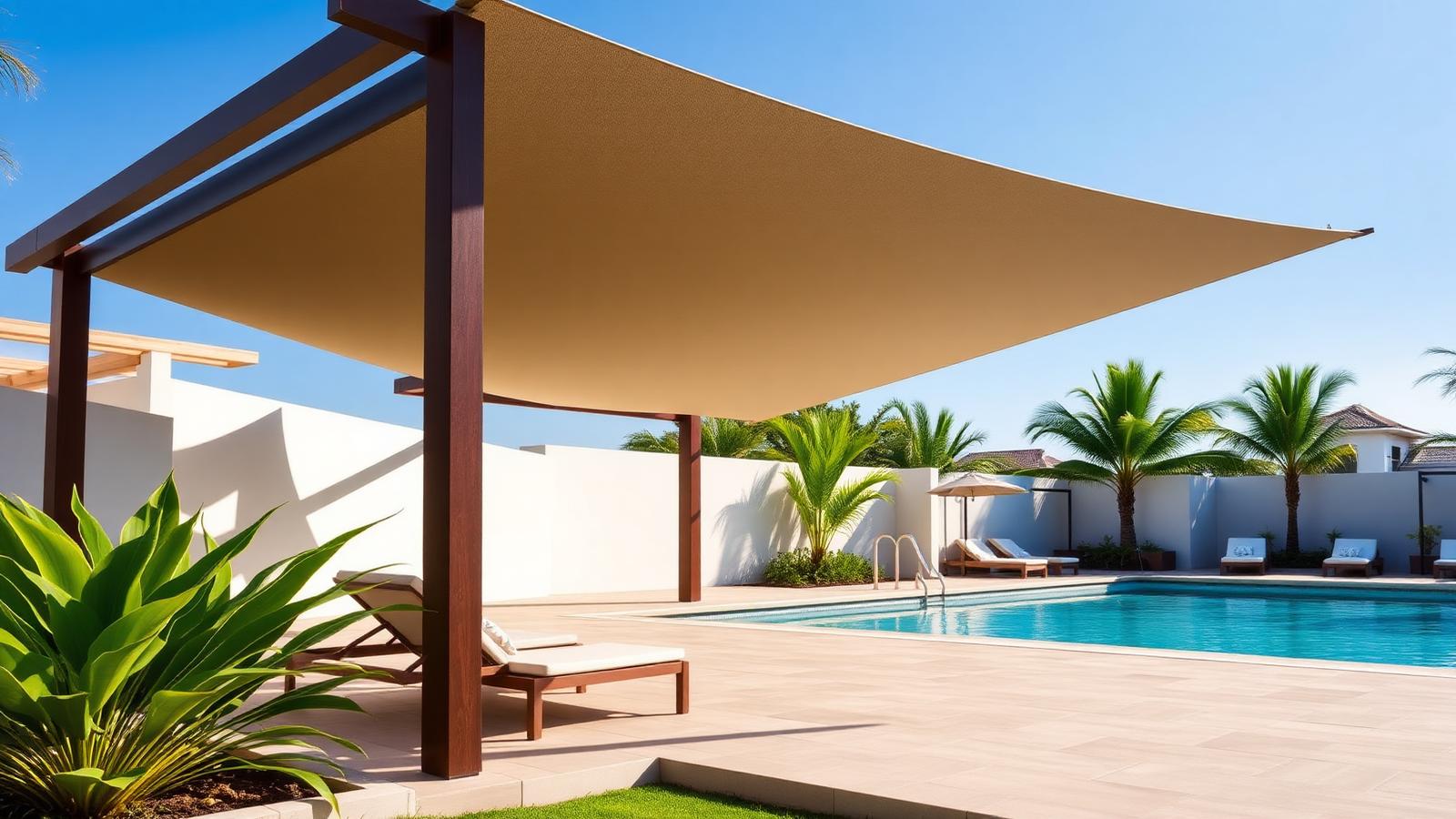 Shade 05 Pergola Designs design concept visualisation photo futuristic neon lit future. Images Created by www.Future-Home.Shop