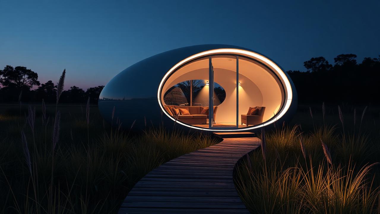 Th 20 Home Designs design concept visualisation photo futuristic neon lit future. Images Created by www.Future-Home.Shop